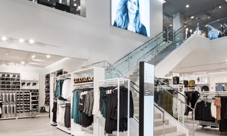 H&M Interior retail space