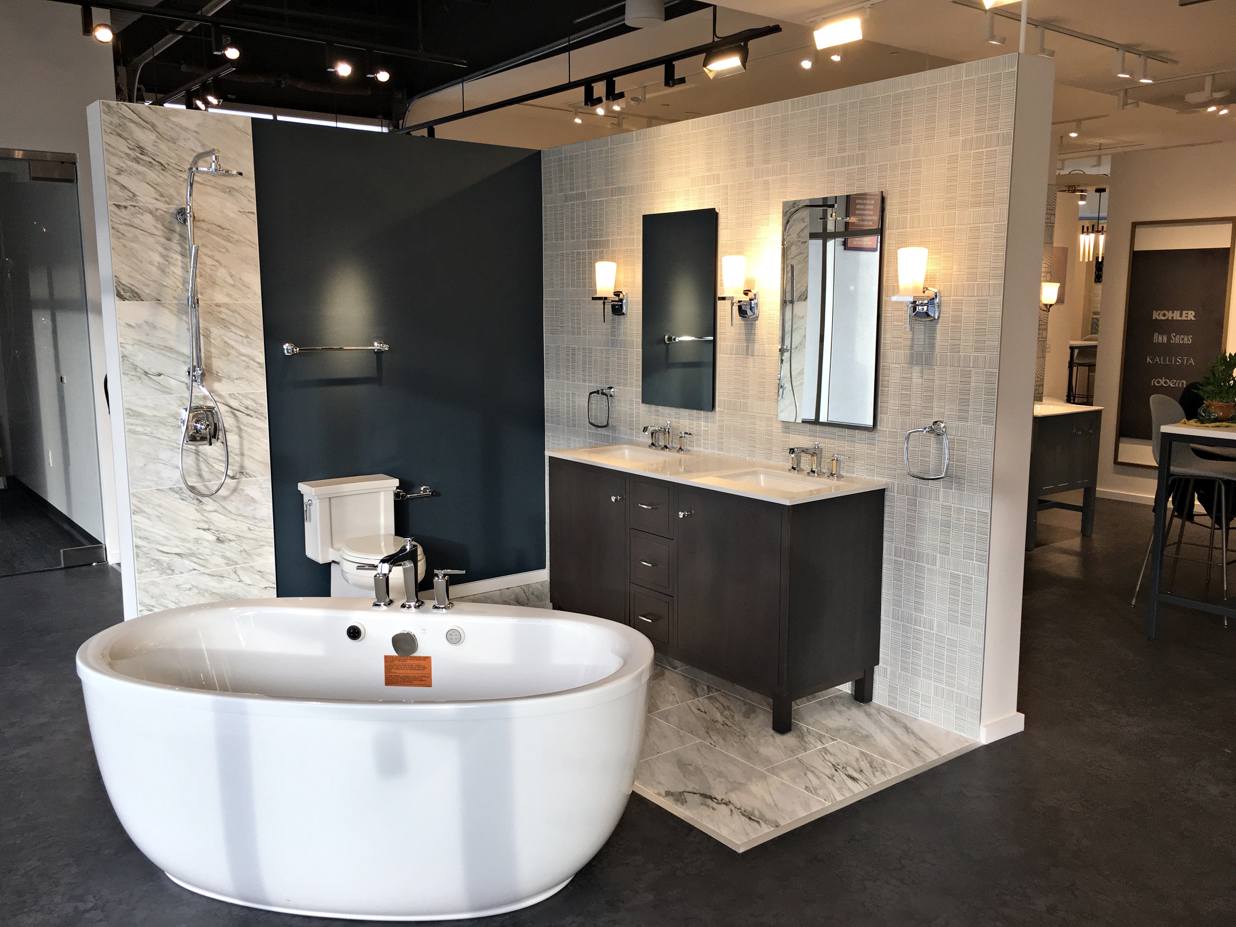 Kohler Signature Store at Spectrum Crossroads in Irvine, CA by Westwood Contractors.