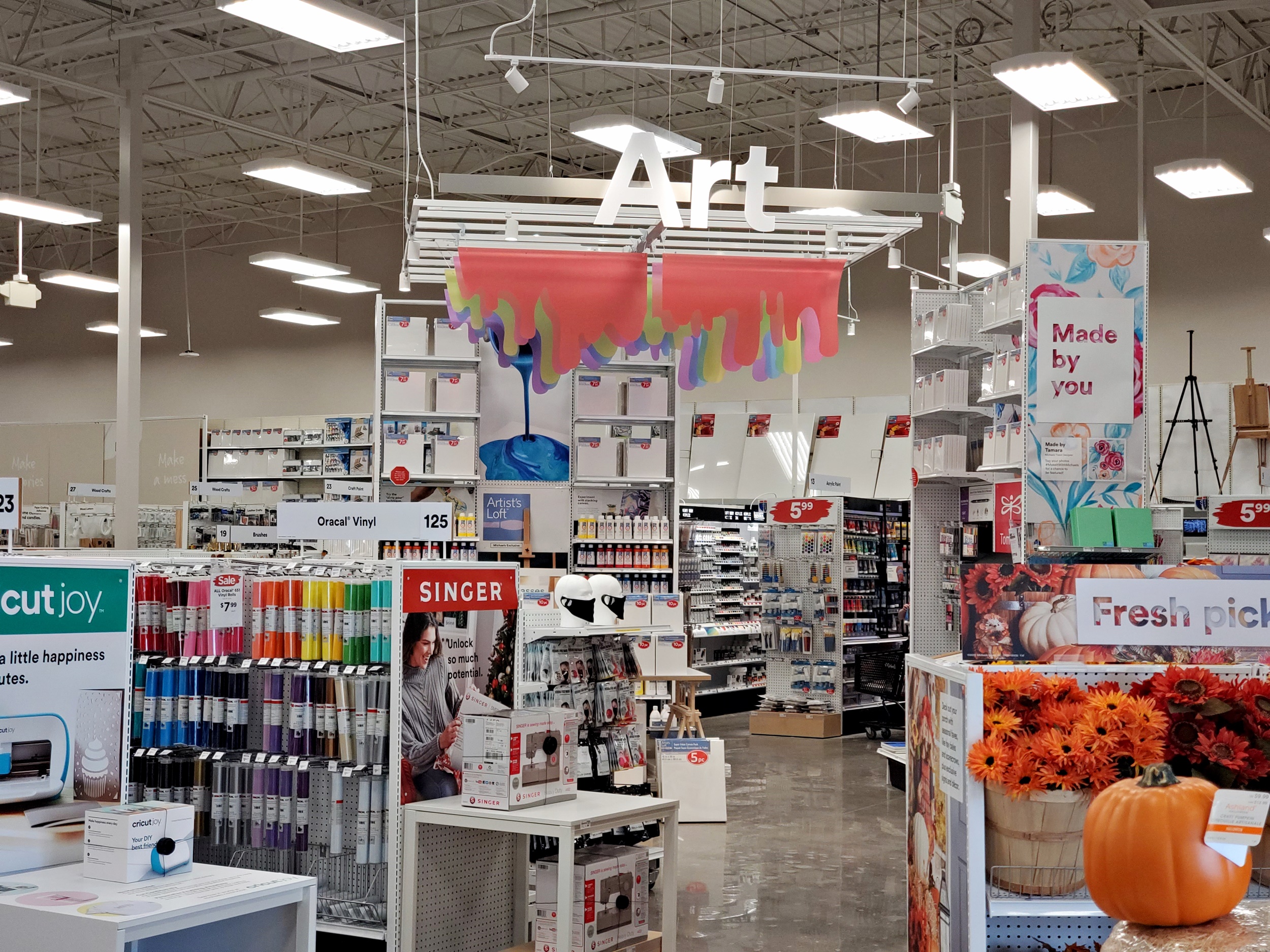 Michaels in Plano, TX store refresh by Westwood Contractors