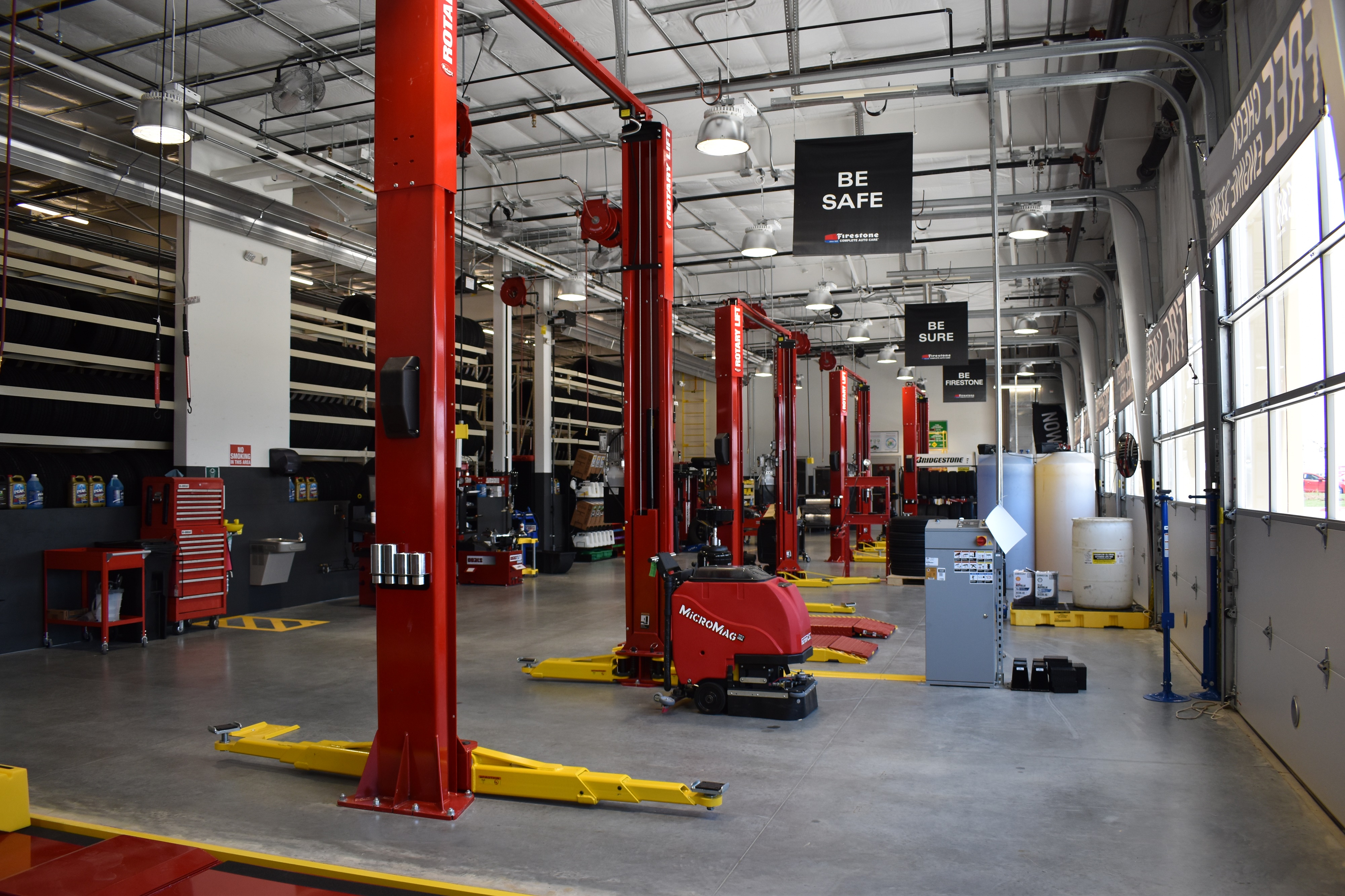 Firestone ground-up Firestone Texas Motor Speedway in Fort Worth by Westwood Contractors