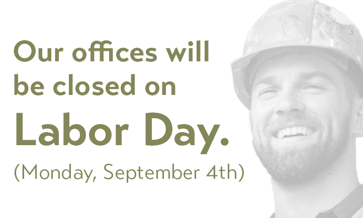 Westwood Contractors will be closed on September 4th, 2023 for Labor Day.