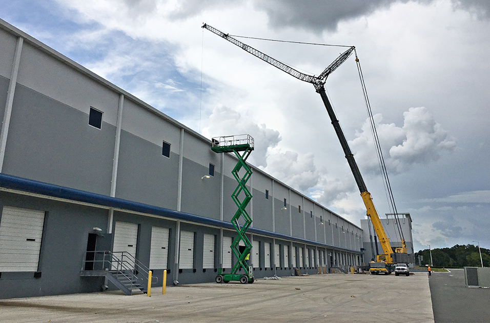 Westwood Contractors completed a fulfillment center in Florida.
