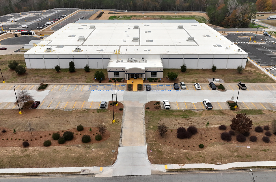 Westwood Contractors completed building and site improvements for a fulfillment/distribution facility in Georgia.