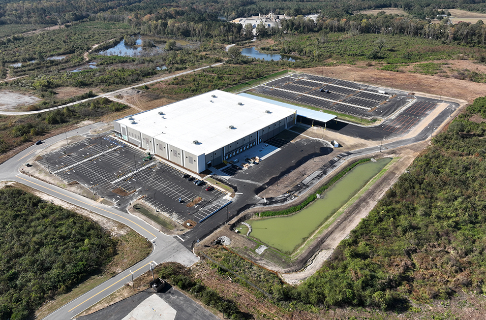 Westwood Contractors completed building and site improvements for a fulfillment/distribution facility in South Carolina..