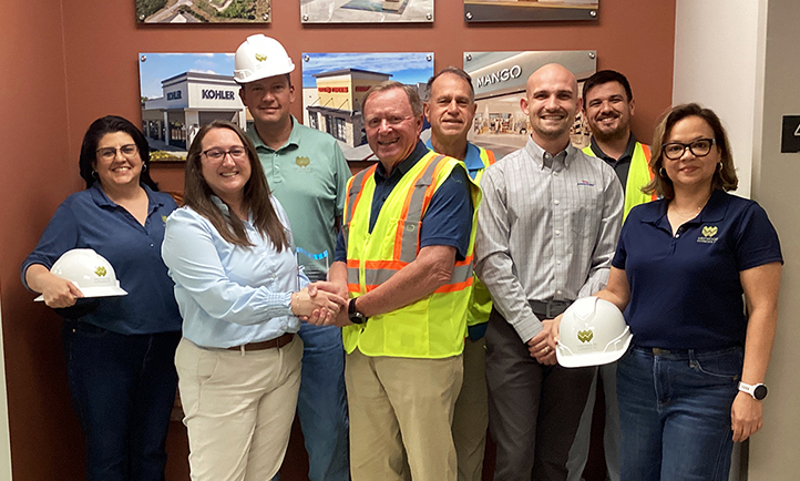 Westwood Contractors received Safety Award for 3.5 years without a lost-time injury.